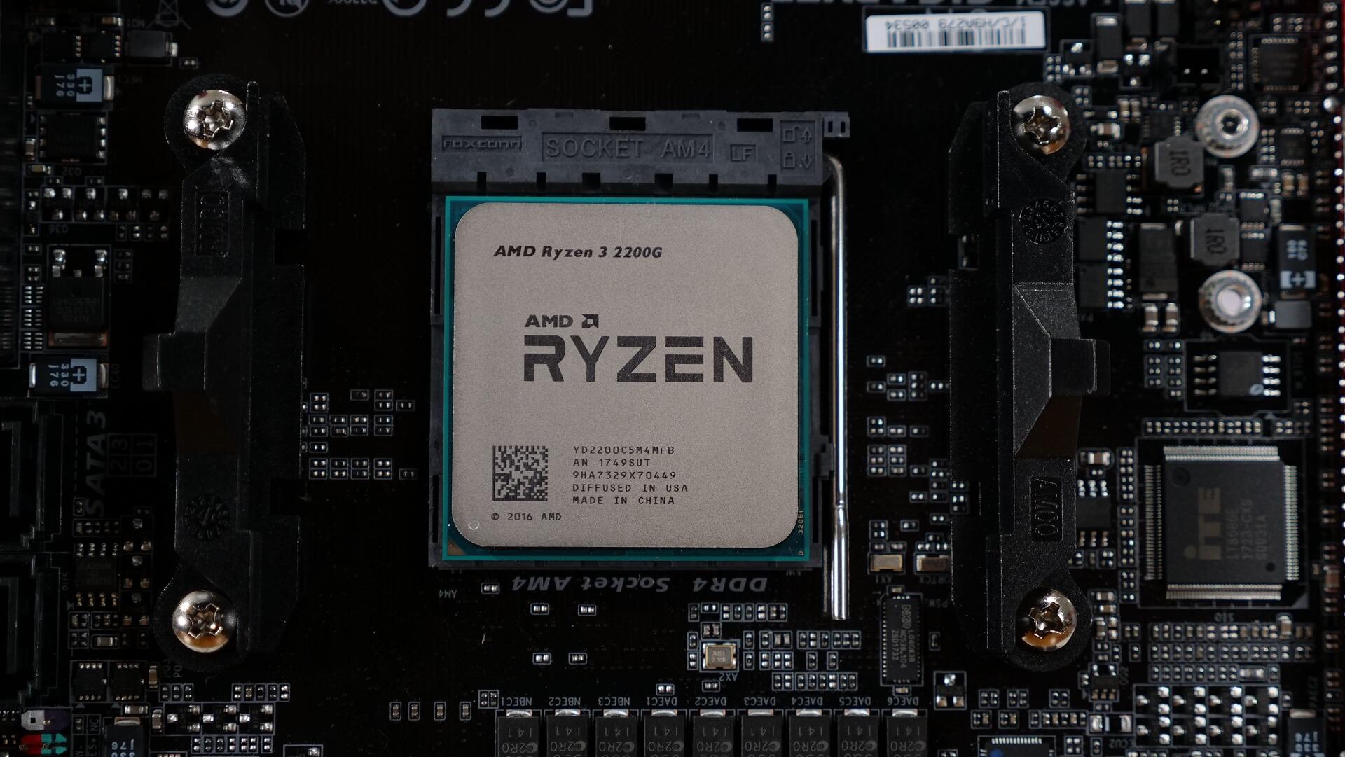 Графический процессор Ryzen + Vega на чипе: AMD Ryzen 5 2400G & Ryzen 3 2200G Обзор