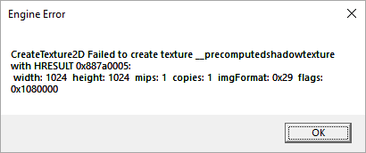 CreateTexture2D-Failed