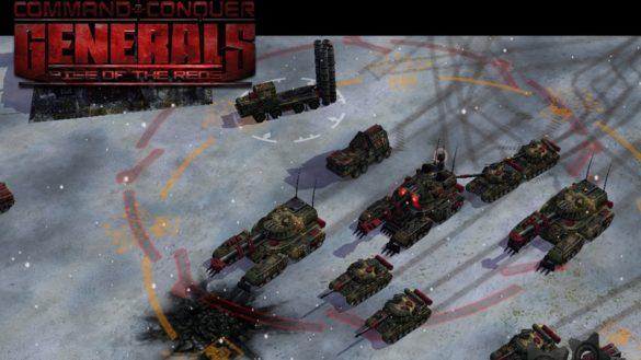 Rise of the Reds мод для Generals