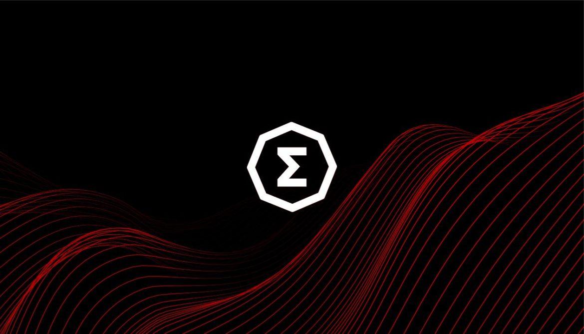 black background with dark gray wavy lines design