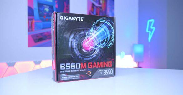 Gigabyte B550M Gaming Обзор
