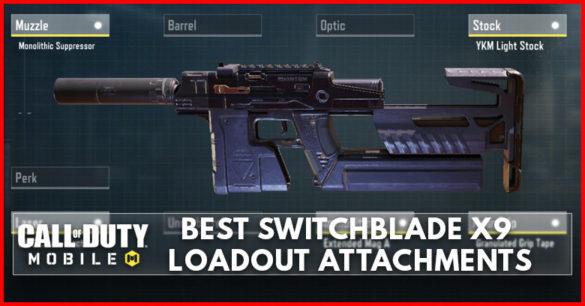 Лучшая сборка Switchblade X9 для COD: Mobile