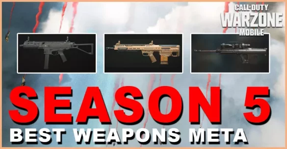 Лучшее оружие в 5-м сезоне Warzone Mobile